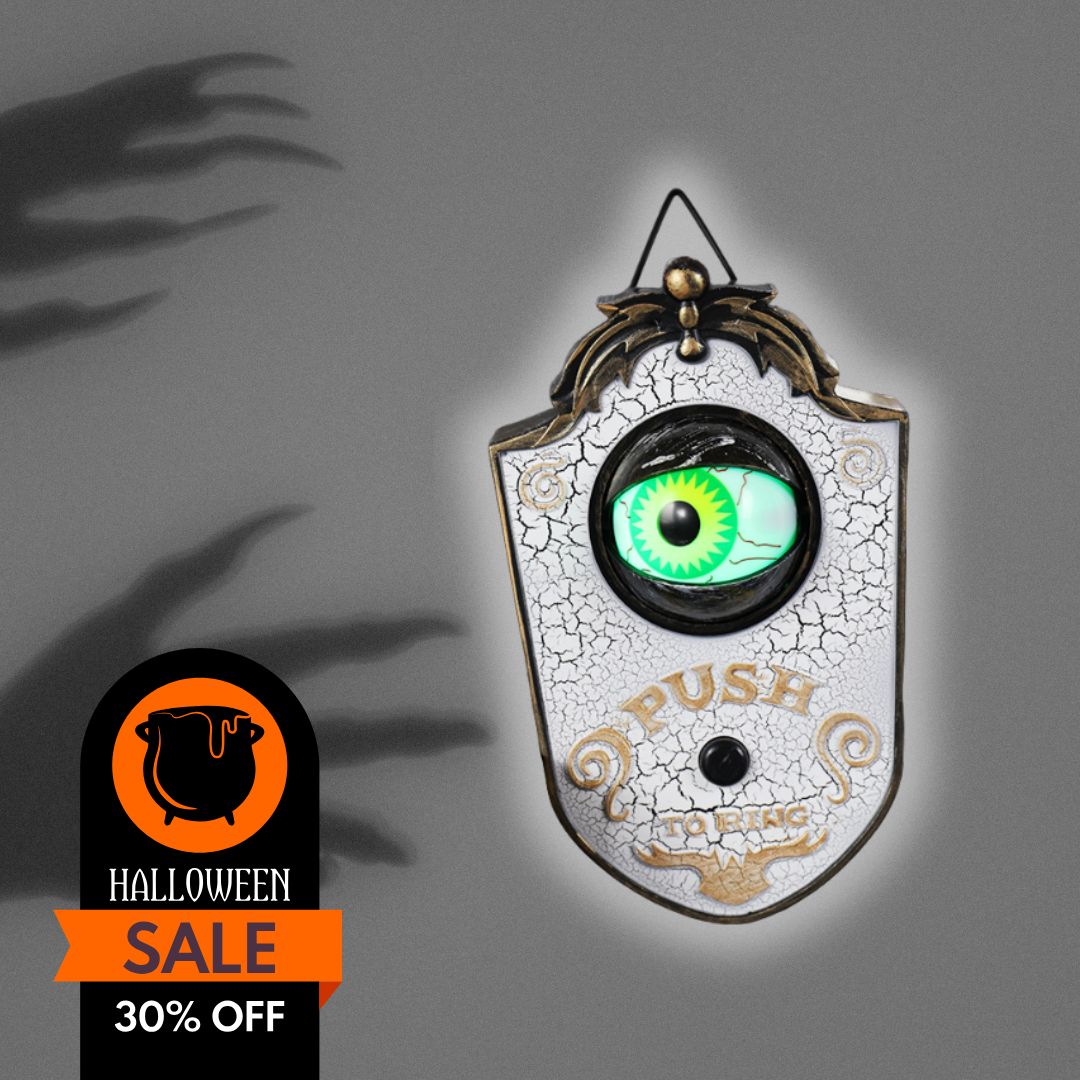 👁️ Eyeball Doorbell Madness – Flash Sale 50% OFF, Only Today!🔥See Who's Knocking in Style!
