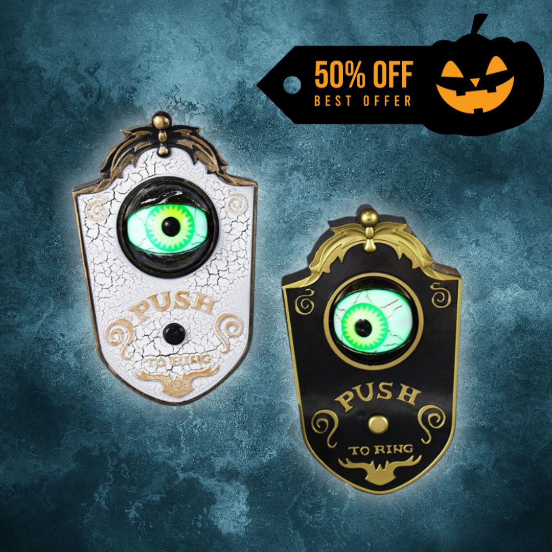 👁️ Eyeball Doorbell Madness – Flash Sale 50% OFF, Only Today!🔥See Who's Knocking in Style!