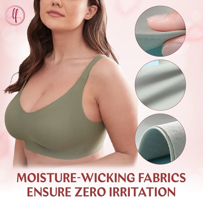 LushFitting - LAST DAY SALE 80% OFF - Lifting Anti-Sagging Wireless Adjustable Seamless Bra