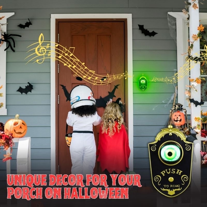 👁️ Eyeball Doorbell Madness – Flash Sale 50% OFF, Only Today!🔥See Who's Knocking in Style!