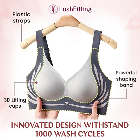 LushFitting - LAST DAY SALE 80% OFF - Lifting Anti-Sagging Wireless Adjustable Seamless Bra