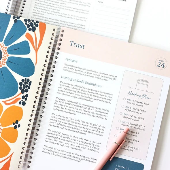 🙏🏼 A 52-Week Journey Through God's Word(✨Hardcover)