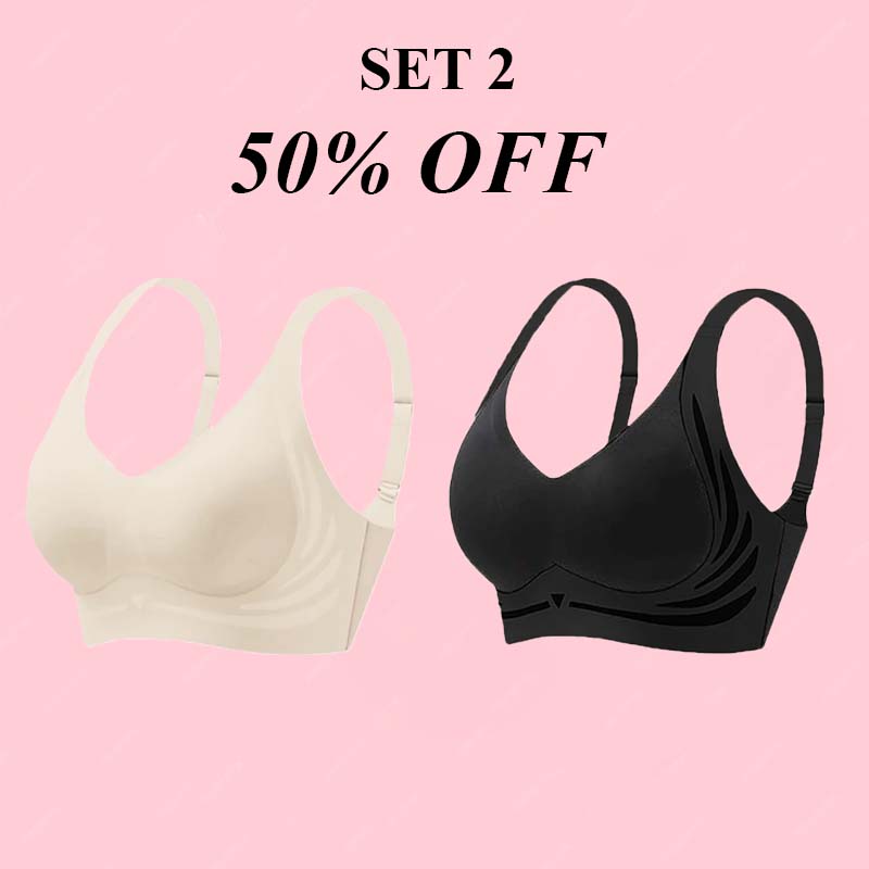 LushFitting - LAST DAY SALE 80% OFF - Lifting Anti-Sagging Wireless Adjustable Seamless Bra