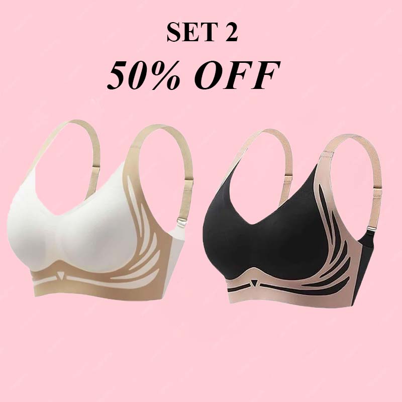 LushFitting - LAST DAY SALE 80% OFF - Lifting Anti-Sagging Wireless Adjustable Seamless Bra