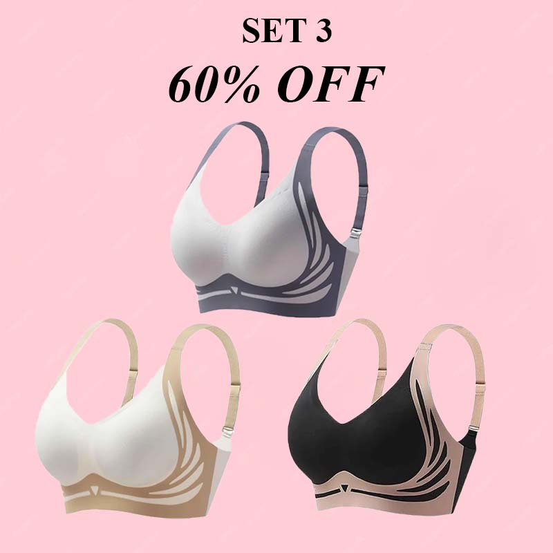 LushFitting - LAST DAY SALE 80% OFF - Lifting Anti-Sagging Wireless Adjustable Seamless Bra