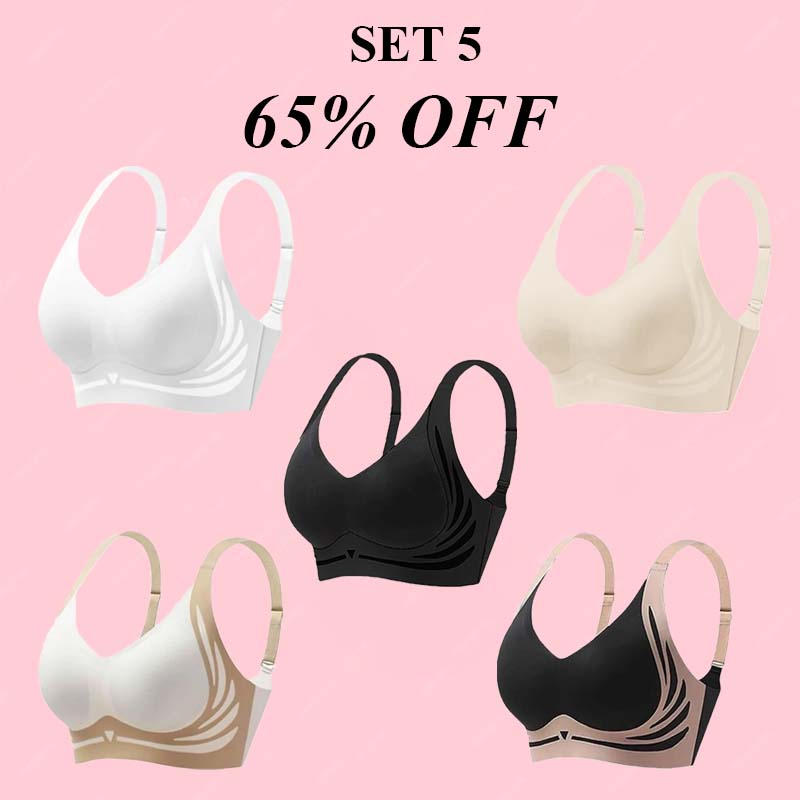 LushFitting - LAST DAY SALE 80% OFF - Lifting Anti-Sagging Wireless Adjustable Seamless Bra